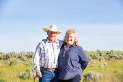 Art and Stacy Butler, Spring Cove Ranch, Bliss, Idaho.