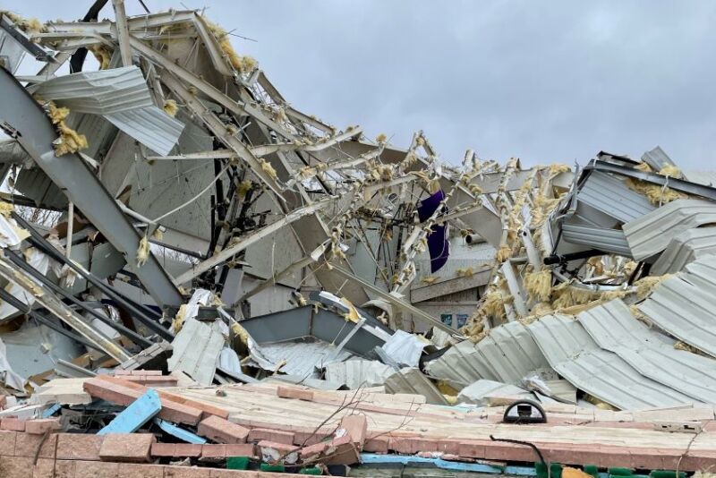 Jacksboro Texas Tornado Damage
