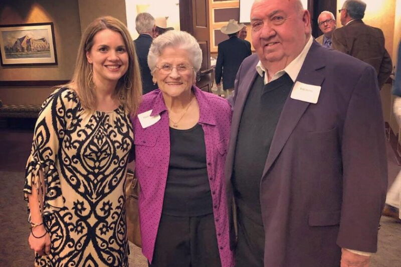 Shike with Treva and Bob Hines