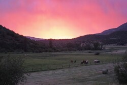 Colorado sunset