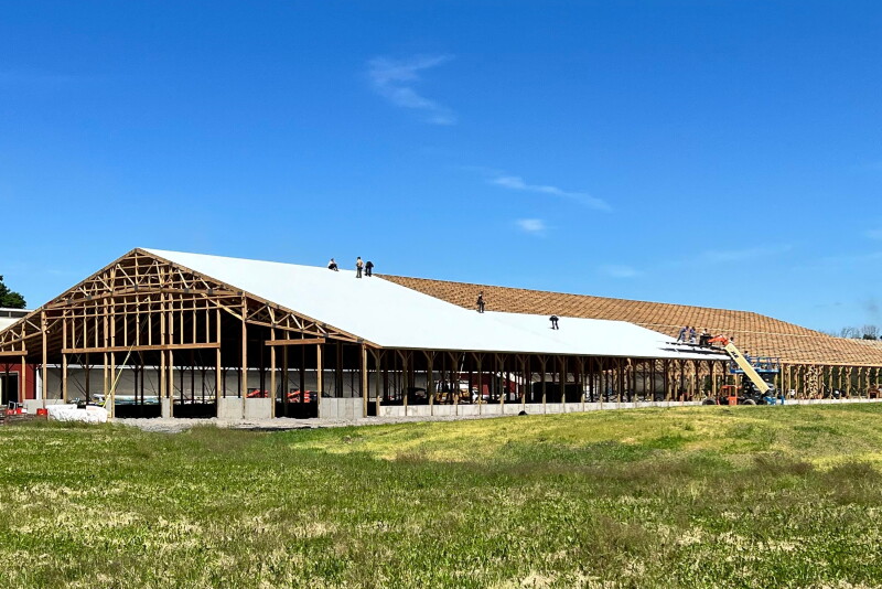 new freestall barn
