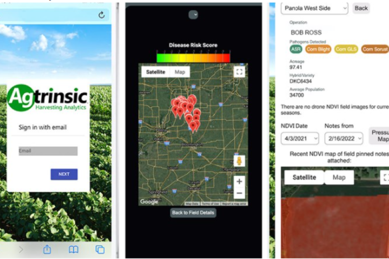 “We think this is a unique proactive way to assess disease risk and disease developments in the season to change the way fungicides can be applied,” says Matt Free agronomy department manager at Evergreen FS.