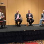 A panel of industry leaders at Texas International Produce Association’s Viva Fresh show said the industry should brace for potential disruptions and consolidation in the wake of those changes. Left to right Dante Galeazzi, president and CEO of the Texas International Produce Association,  Lance Jungmeyer, president of the Fresh Produce Association of the Americas,  Jason Klinowski, agriculture and food law attorney at Wallace Jordan Ratliff & Brandt LLC in Birmingham, Ala.,  and J.O. Alvarez, Jr., president of J.O. Alvarez Inc., Laredo, Texas.