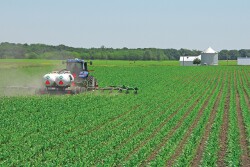 Ken Ferrie said as the calendar races toward May, with more rain in the forecast, planting shouldn't wait on fertilizer. 