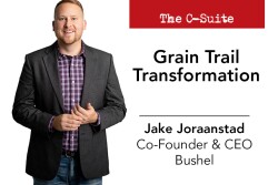 Now partnering with more than 2,400 grain facilities in the U.S. and Canada, Bushel amped up its drumbeat to digitize the grain trail and kill the need for the traditional paper trail. 