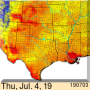 The high-risk ratings reach north through Kansas, Nebraska and neighboring states, particularly on Thursday and Friday.