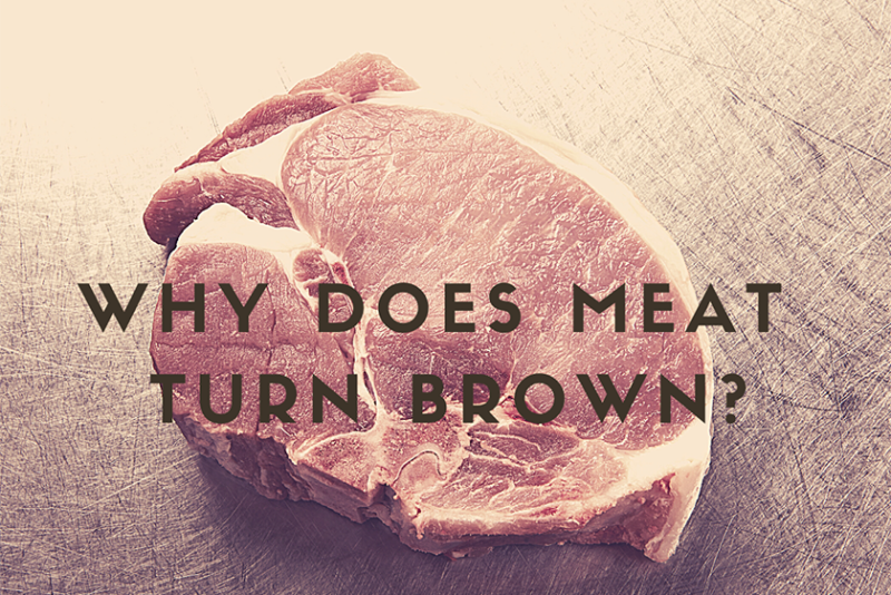 Pork with brown overlay illustration
