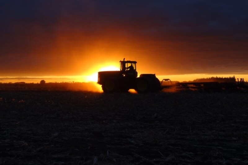 Work starts early on this Minnesota farm.