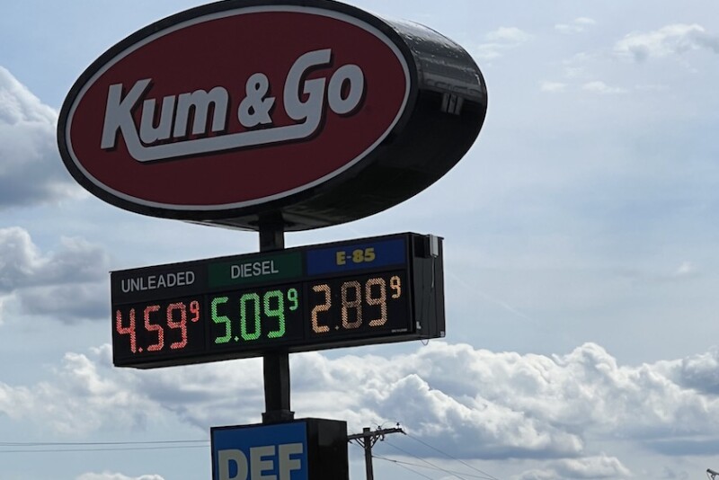 E85 prices at the pump 