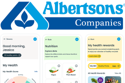 phone apps and albertsons logo