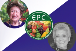 The Eastern Produce Council plans to honor Frieda Caplan and Annabel (Donio) Arena.