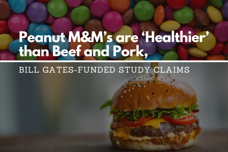 M&M's Healthier than Beef