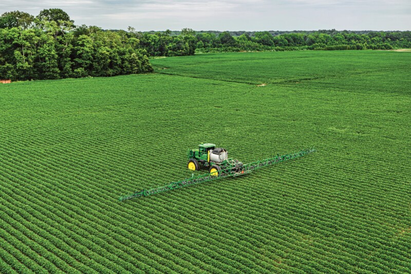 info-1-1 John deere sprayer with see and spray from drone