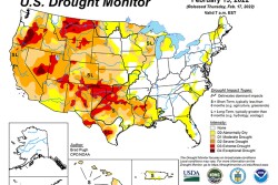 US Drought Map Feb. 15