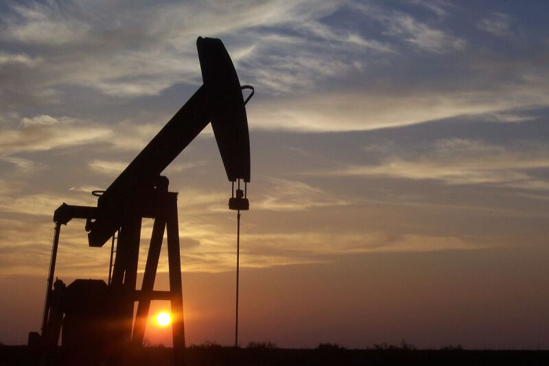 West Texas pumpjack