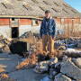 Eyes to the ground, producer Terry Springer has amassed a collection of ice age bones, teeth, petrified wood, stone tools and a host of unidentified geological specimens.