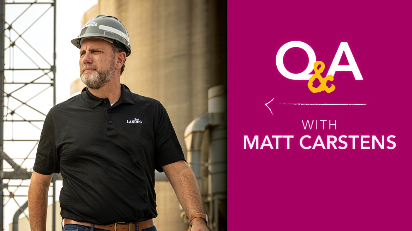 Four Questions With Landus President and CEO Matt Carstens - AgWeb