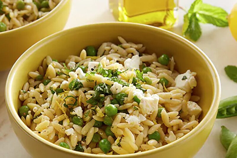 Kroger spring pea and orzo recipe