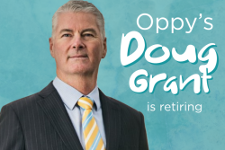 Doug Grant is retiring from Oppy