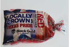 Black Gold Farms offers five-pound poly bags of red potatoes for locally-grown programs in Texas.