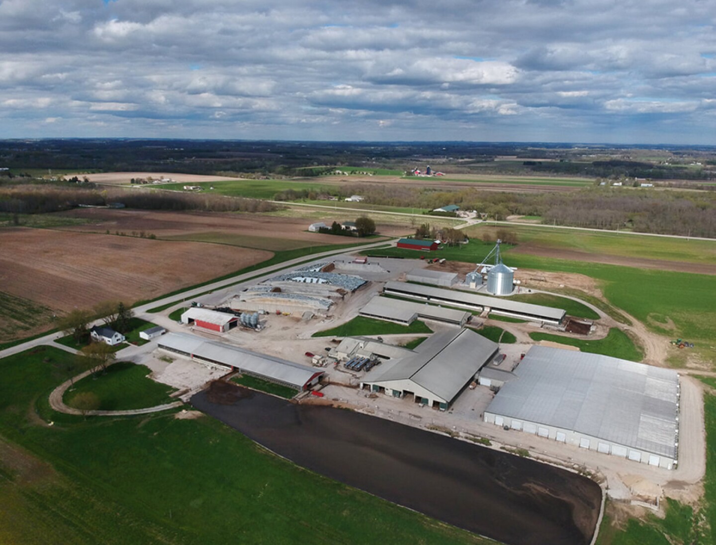 Wisconsin dairy farm