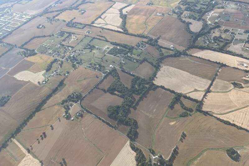 Aerial View of Farmland Photo Courtesy Tyne Morgan 
