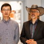 Professor Jacek Koziel and student Peiyang Li. Photo by Sarah Hays.