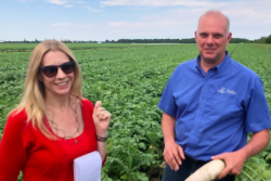 Amy Sowder, The Packer's Northeast Editor, visits family-run farms, packing houses and distribution centers in Quebec — such as Stéphane Van Winden's Delfland Farm in Napierville, Quebec.