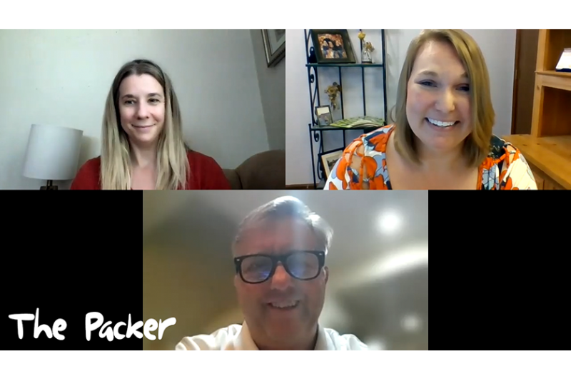 From top left: Amy Sowder, Ashley Nickle, Tom Karst
