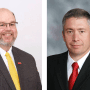 Harmon (L) and Thomson (R) join the College of Agriculture and Life Sciences at Iowa State University.