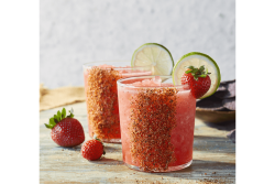 tajin and strawberries
