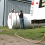 Farmer's operation receiving Cenex fuel through the automated delivery service.