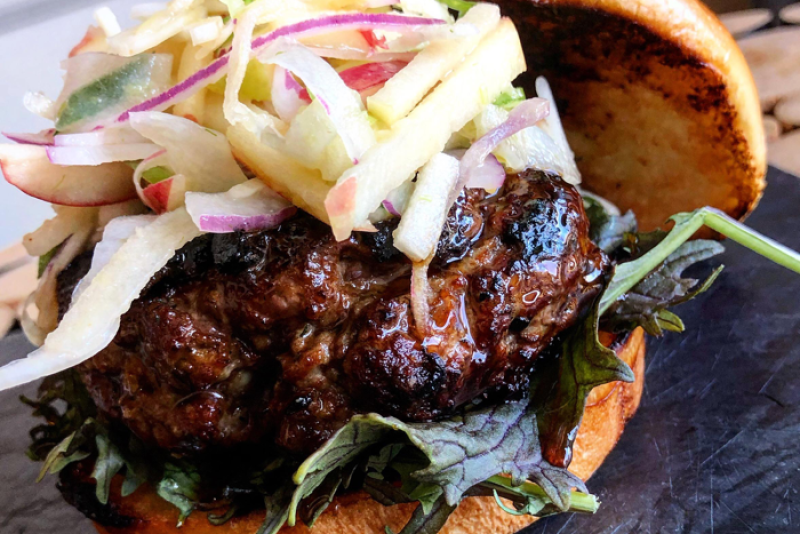 Vintage Burger was one of five winners of the fifth annual Blended Burger Project.