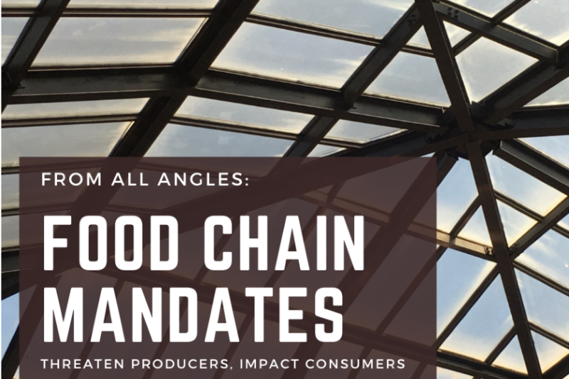 Food chain mandates
