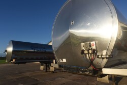 “Kelly is dumping roughly 35,000 lb. per day,” Johnson says. “That amount was determined by logistics, but it turns out to be a good amount for us to be able to feed, so we’re able to offset those losses by feeding the dumped milk back to the cows.”  