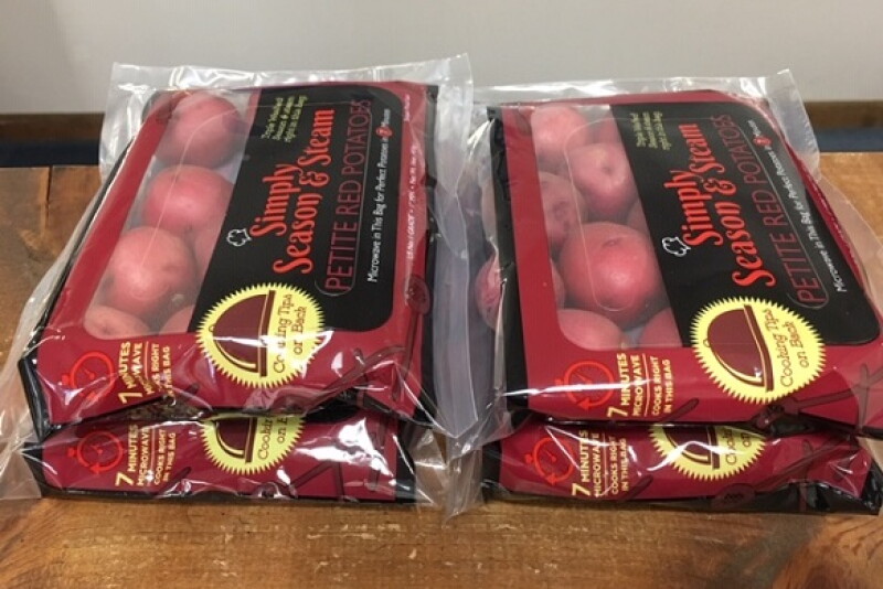 Agrow Fresh Produce Co. is introducing a new steam bag for petite potatoes.