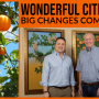 Zak Laffite (left), will be succeeding David Krause as president of Wonderful Citrus.