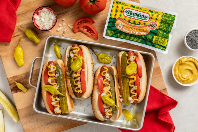 Nathans Famous Hog Dog