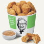 KFC's plant-based nuggets.