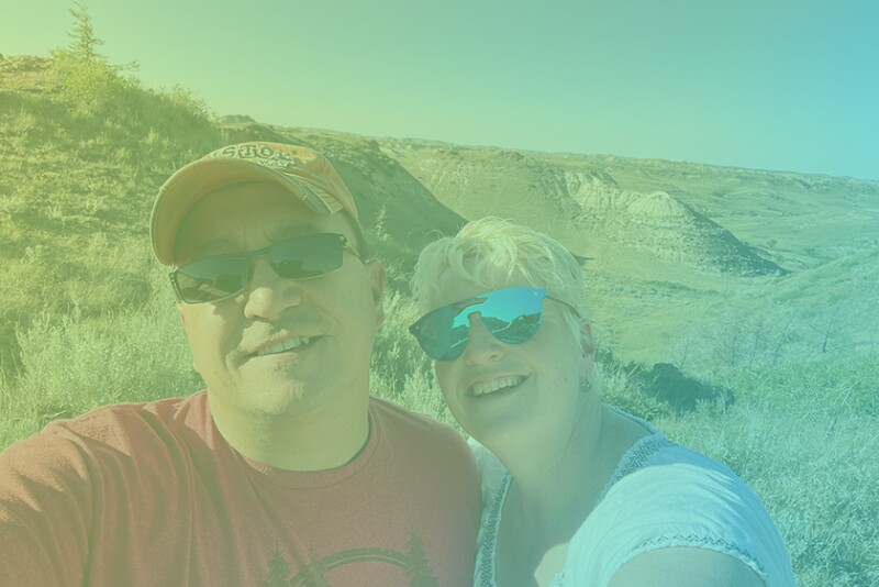 Melinda Goodman, marketing specialist for FullTilt Marketing and pictured here exploring the Badlands of Western North Dakota, tells us about her roots, her most memorable project and what’s on her bucket list. 