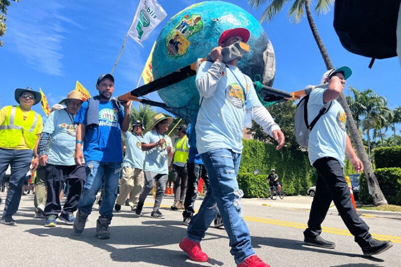 CIW 5 day march. Photo courtesy of Coalition of Immokalee Workers