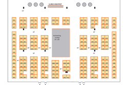Viva Fresh 2023 exhibitor floor map