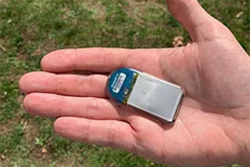 The EmbediVet sensor.