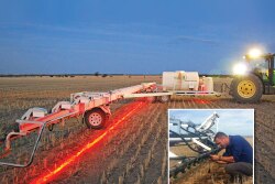 Using automatic plant detection technology, Adam Hutton says the WEEDit  system can save farmers between 85% to 93% in herbicide costs.