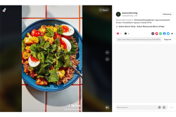 tiktok grain bowl with eggs farro greens