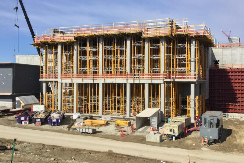 The facility's main laboratory construction and commissioning activities were initiated in May 2015 and remain on schedule for May 2021 completion.