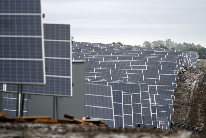 The Red Wing community solar garden is comprised of about 20,000 panels over 88 acres.