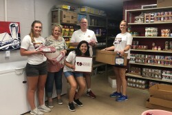 The Deb and Jeff Hansen Foundation says 120 food pantries will receive a total of 60,000 pork loins, totaling 240,000 servings of pork. 