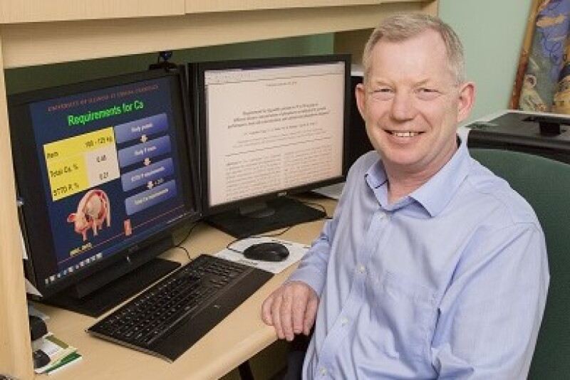Hans H. Stein, professor in the Department of Animal Sciences and the Division of Nutritional Sciences at the University of Illinois, has established the optimum ratio between the two minerals for pigs at various developmental stages.