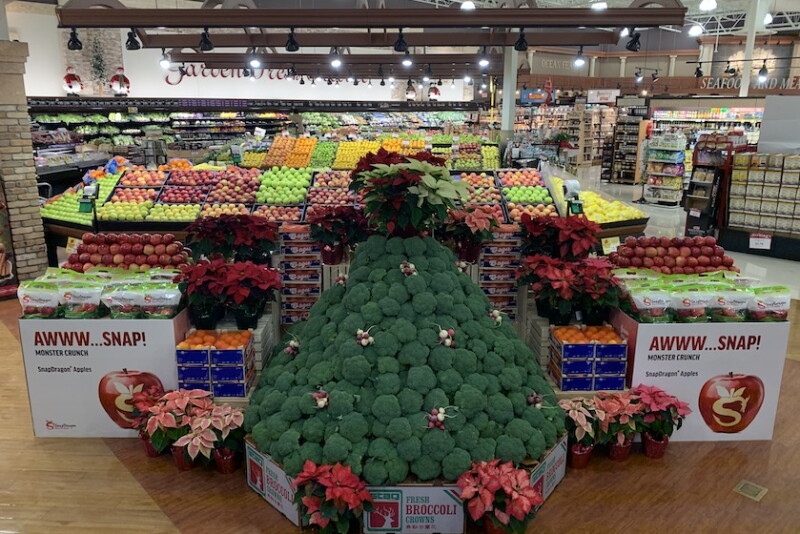 supermarket broccoli tree